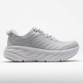 HOKA Bondi SR Women's Walking Shoes Harbor Mist/Lunar Rock Size 9 Width D - Wide