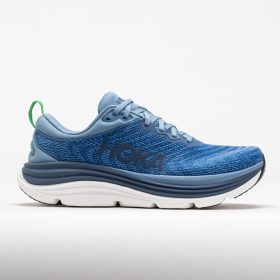 HOKA Gaviota 5 Men's Running Shoes Downpour/Thunder Cloud Size 8.5 Width EE - Wide