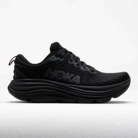 HOKA Gaviota 5 Women's Running Shoes Black/Black Size 9 Width D - Wide