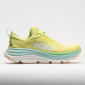 HOKA Gaviota 5 Women's Running Shoes Citrus Glow/Sunlit Ocean Size 6.5 Width B - Medium