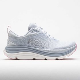 HOKA Gaviota 5 Women's Running Shoes Sea Ice/Pink Twilight Size 9 Width B - Medium