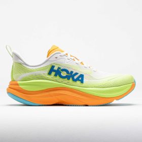 HOKA Skyflow Men's Running Shoes Frost/Solar Flare Size 8.5 Width D - Medium