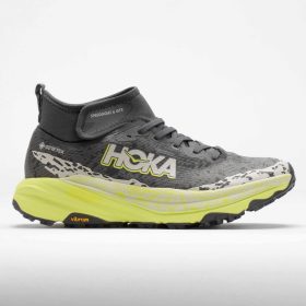 HOKA Speedgoat 6 Mid GTX Men's Trail Running Shoes Outer Orbit/Lettuce Size 9.5 Width D - Medium
