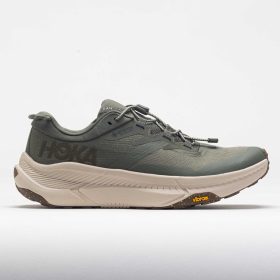 HOKA Transport GTX Men's Hiking Shoes Slate/Oat Milk Size 9 Width D - Medium