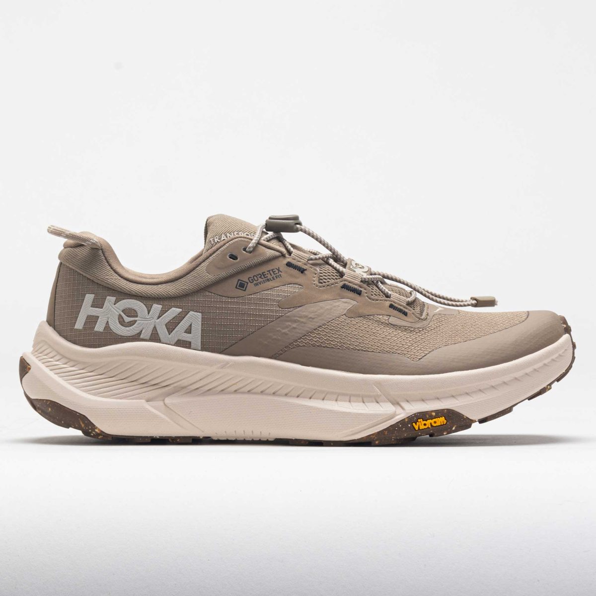 HOKA Transport GTX Women's Hiking Shoes Dune/Eggnog Size 8.5 Width B - Medium