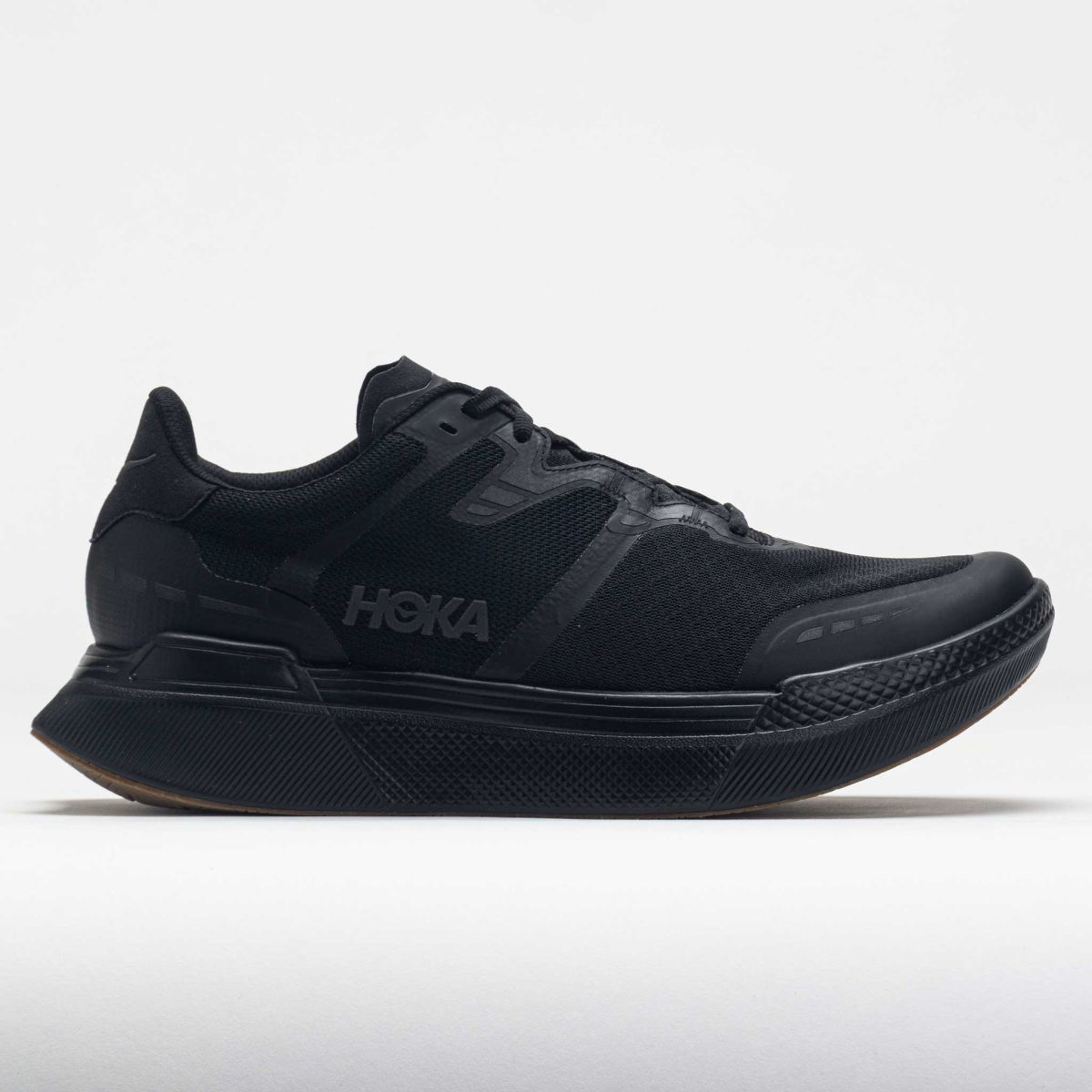 HOKA Transport X Unisex Black/Black Running Shoes Size Men's 9 / Women's 10 Width Medium