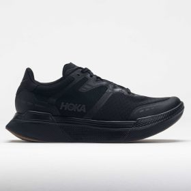 HOKA Transport X Unisex Black/Black Running Shoes Size Men's 9 / Women's 10 Width Medium