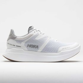 HOKA Transport X Unisex White/White Running Shoes Size Men's 9 / Women's 10 Width Medium
