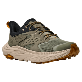 Hoka Anacapa 2 Low GTX Waterproof Hiking Shoes for Men - Sea Moss/Oatmeal - 13M