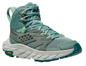 Hoka Anacapa Breeze Mid Hiking Boots for Ladies - Trellis/Mist Green - 11M