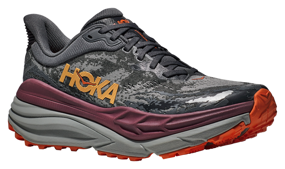 Hoka Stinson ATR 7 Running Shoes for Men - Castlerock/Cabernet - 11.5M