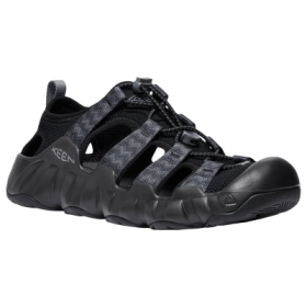 KEEN Hyperport H2 Sandals for Men - Black/Steel Grey - 10M