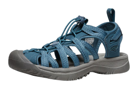 KEEN Whisper Sandals for Ladies - Smoke Blue - 5.5M