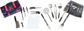 King Kooker 16-Piece Tailgating Utensil Set with Carrying Case