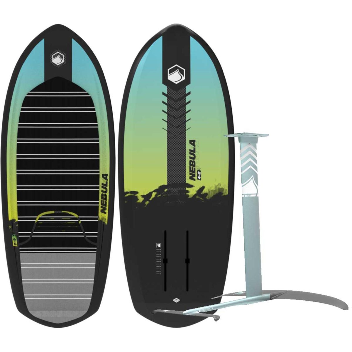 Liquid Force Nebula Board with Horizon Surf 120 Foil Set '24