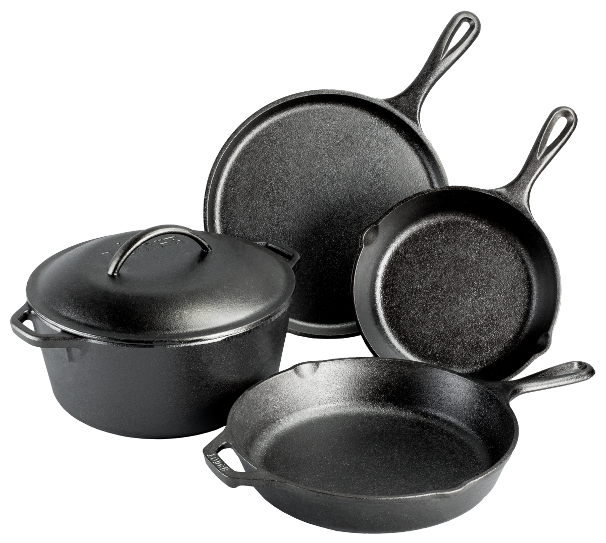 Lodge Logic 5-Piece Cast Iron Cookware Set
