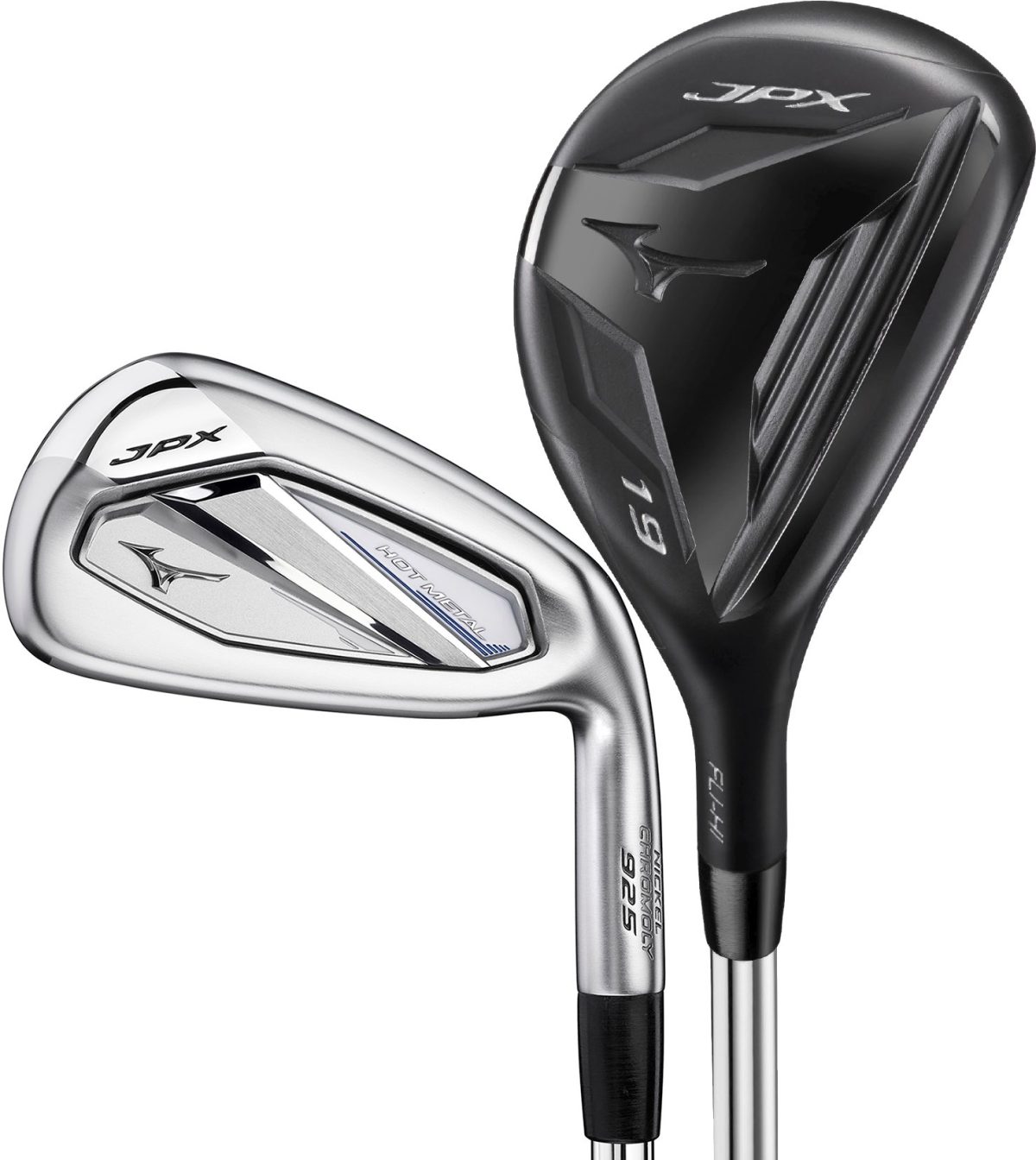 Mizuno JPX 925 Hot Metal Hybrid Combo Iron Set 2025 - RIGHT - 22,25,6-PW,GW - DART ESX 60 F2A - Golf Clubs