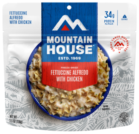 Mountain House Fettuccine Alfredo with Chicken Pouch