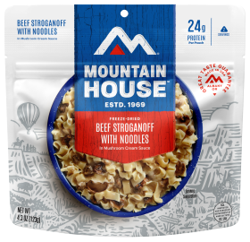 Mountain House Freeze-Dried Beef Stroganoff with Noodles