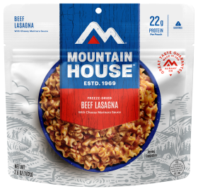 Mountain House Freeze-Dried Lasagna with Meat Sauce