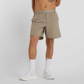 New Balance AC Lined Short 7" Men's Running Apparel Stoneware, Size XL