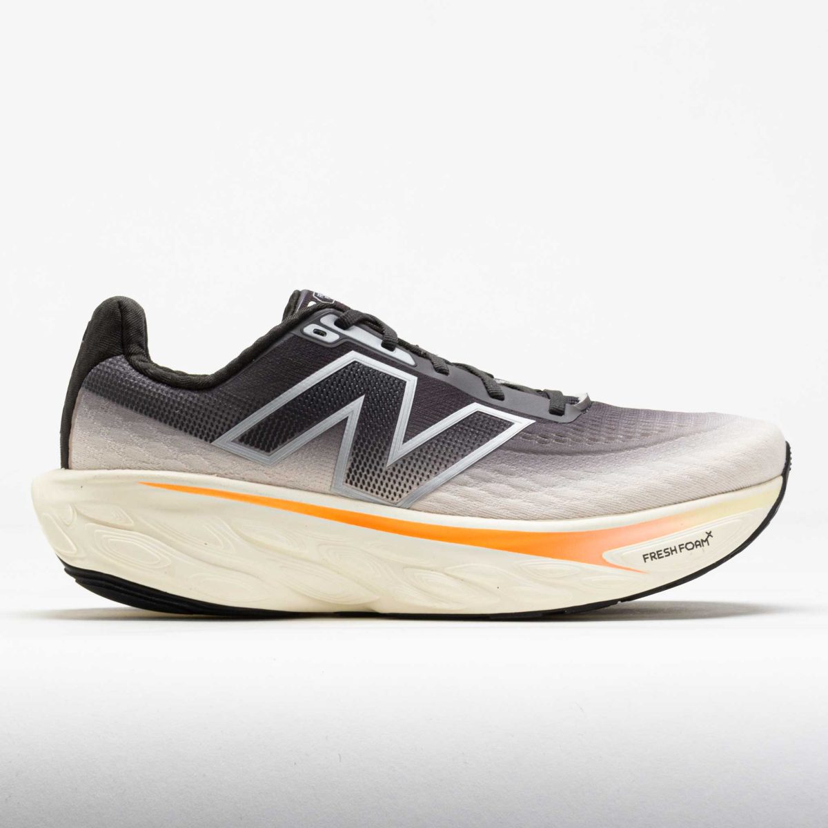 New Balance Fresh Foam X 1080v14 Men's Running Shoes Black Cement/Angora/Hot Mango Size 10 Width D - Medium