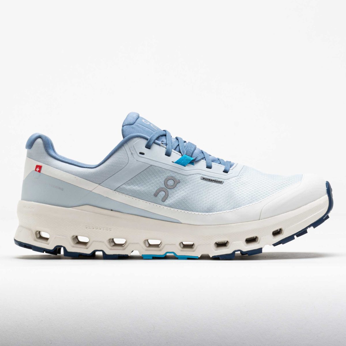 On Cloudvista 2 Waterproof Women's Trail Running Shoes Artic/Ivory Size 8 Width B - Medium