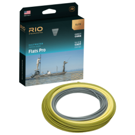 RIO Elite Flats Pro Floating Fly Line - Gray/Sand/Kelp - 8