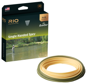 RIO Elite Single-Handed Spey Fly Line - Peach/Camo - 80' - 3
