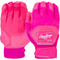 Rawlings Workhorse Youth Batting Gloves - 2025 Model in Pink Size Small