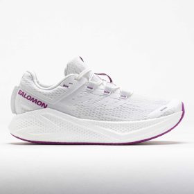 Salomon Aero Glide 3 Men's Running Shoes White/White/Willowherb Size 8.5 Width D - Medium