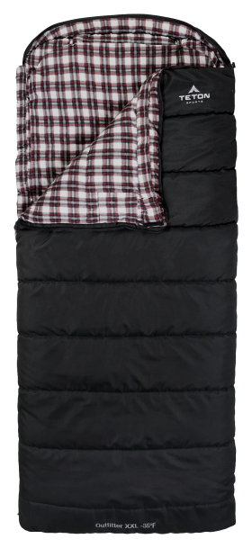 TETON Sports Outfitter XXL -35°F Canvas Sleeping Bag