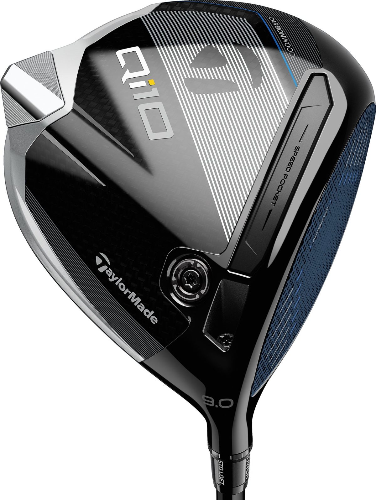 TaylorMade Qi10 Driver - ON SALE - RIGHT - TN BL AV LM 65S - 10.5 - Golf Clubs