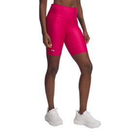Under Armour HeatGear Armour Bike Shorts for Ladies - Shaded Fuchsia/White - XS