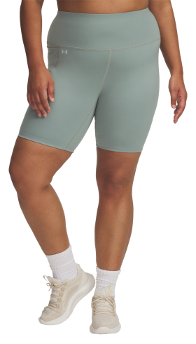 Under Armour Motion Bike Shorts for Ladies - Silica Green/Hydro Green - 3X