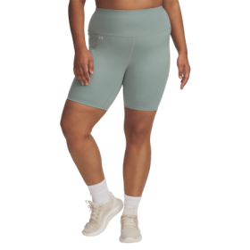 Under Armour Motion Bike Shorts for Ladies - Silica Green/Hydro Green - 3X