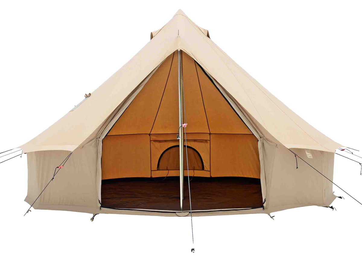 White Duck Outdoors Regatta 16.5' Water-Repellent Bell Tent - Sandstone Beige