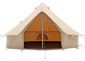 White Duck Outdoors Regatta 16.5' Water-Repellent Bell Tent - Sandstone Beige