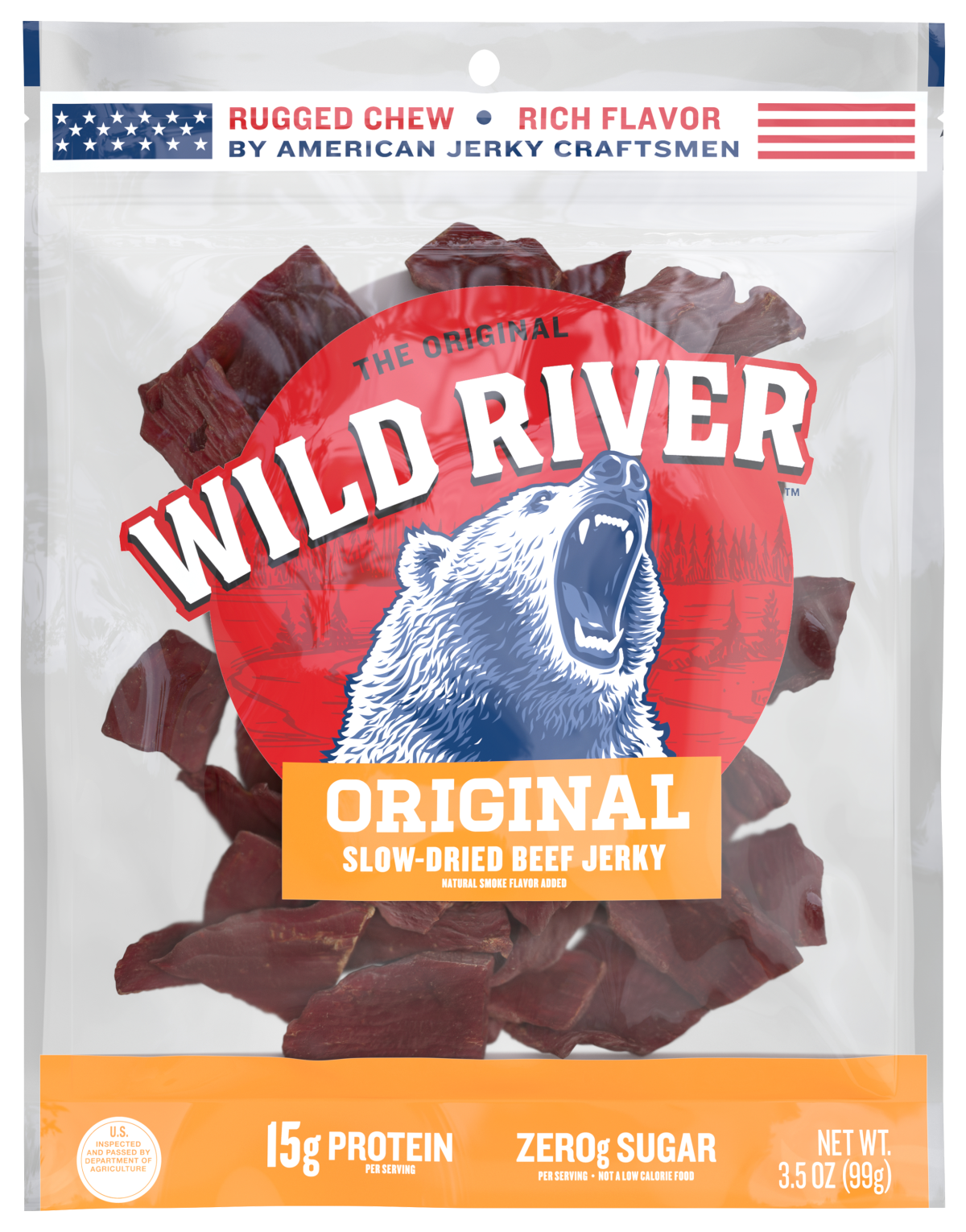 Wild River Mild Old Fashioned Beef Jerky