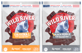 Wild River Mild and Black Pepper Old-Fashioned Beef Jerky 2-Pack Combo -