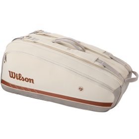 Wilson Roland-Garros Super Tour 9 Pack Tennis Bag (Cream)