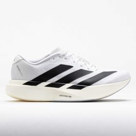 adidas Adizero EVO SL Women's Running Shoes White/Core Black Size 8 Width B - Medium