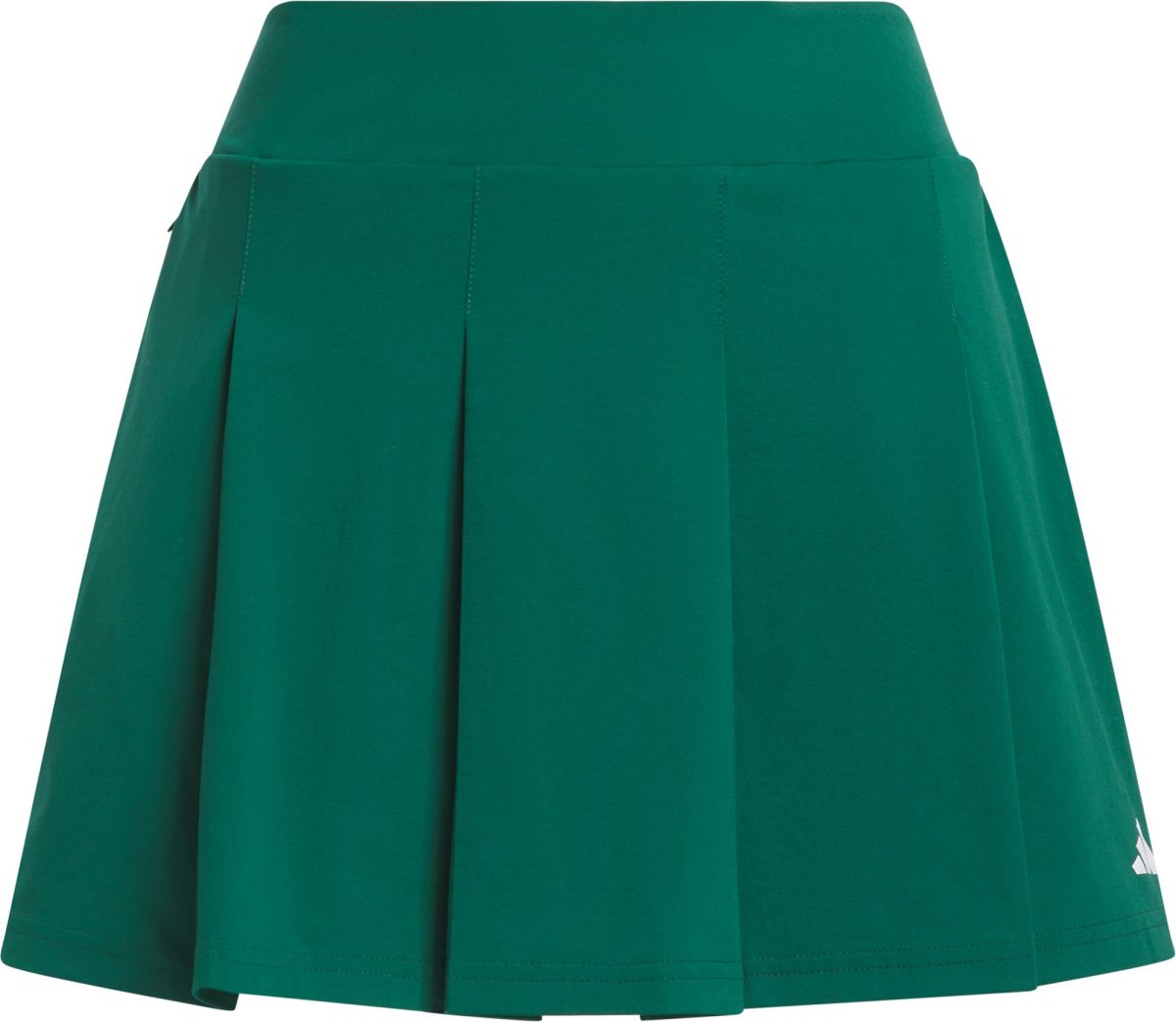 adidas Womens Ultimate365 Tour Pleated Golf Skort - Green, Size: Small