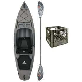 Ascend 10SI Sit-In Kayak Fishing Package - Covert