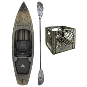 Ascend 10SI Sit-In Kayak Fishing Package - OG Camo