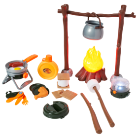 Bass Pro Shops 26-Piece Camp Lantern Toy Set for Kids