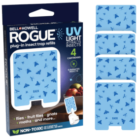 Bell+Howell Rogue Plug-In Insect Trap Refill 4-Pack