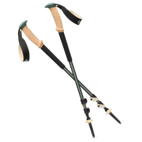Black Diamond Trail Cork Adjustable Trekking Poles with Variwidth Plush Strap