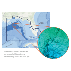 C-MAP Reveal SD Card Map Chart - PTST Lucie N Orleans