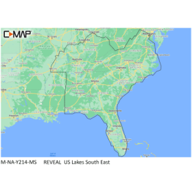 C-MAP Reveal SD Card Map Chart - US Lakes - South East